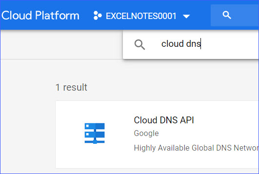 فعال کردن دی ان اس ابری در گوگل 