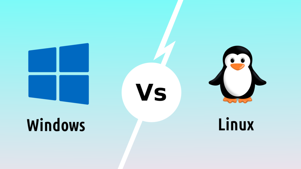 مقایسه ویندوز و لینوکس